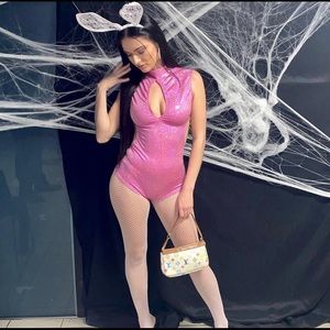 Pink Romper Dance Outfit/ Bunny Costume